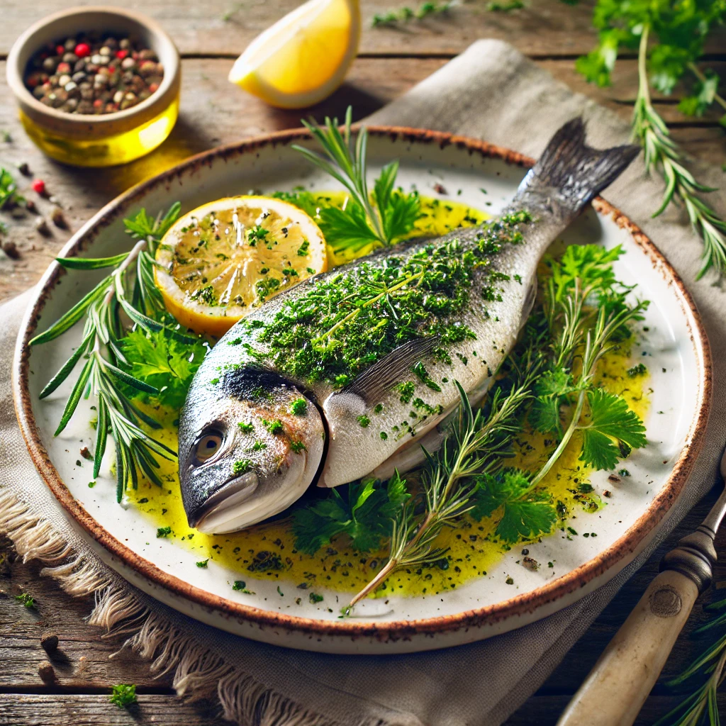 요리에 풍미와 향을 더하는 허브 생선 요리