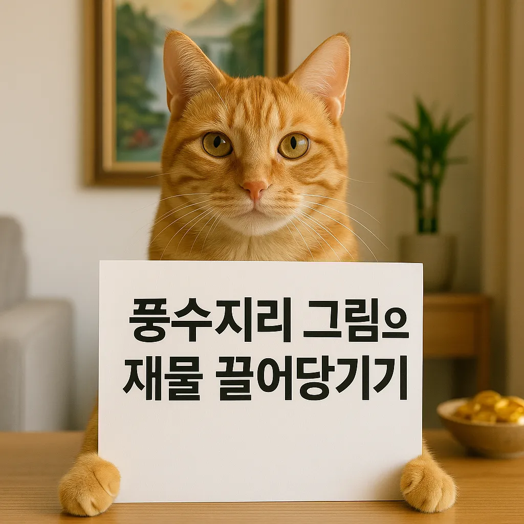 풍수지리 그림으로 재물 끌어당기는 비법 2025년 최신