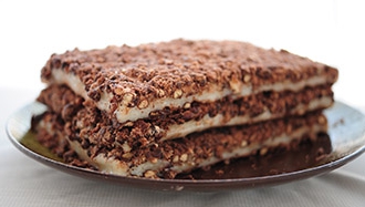 한국의 떡 종류 기름떡볶이-시루떡