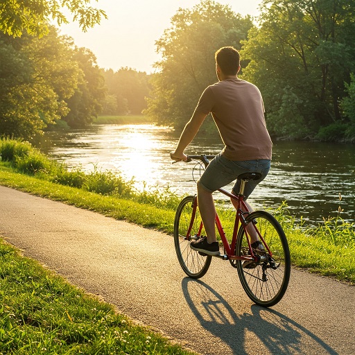 유산소 운동(자전거 타기)