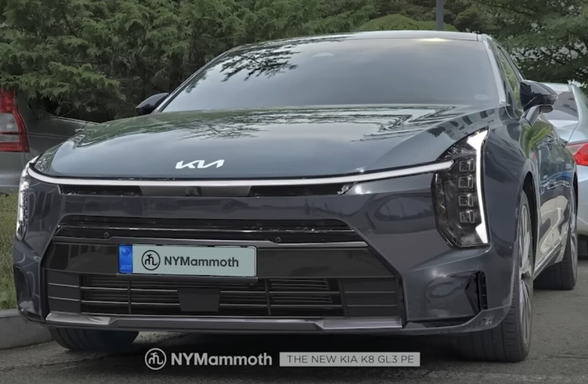 K8 페이스리프트 스파이샷(출처:NY맘모스)