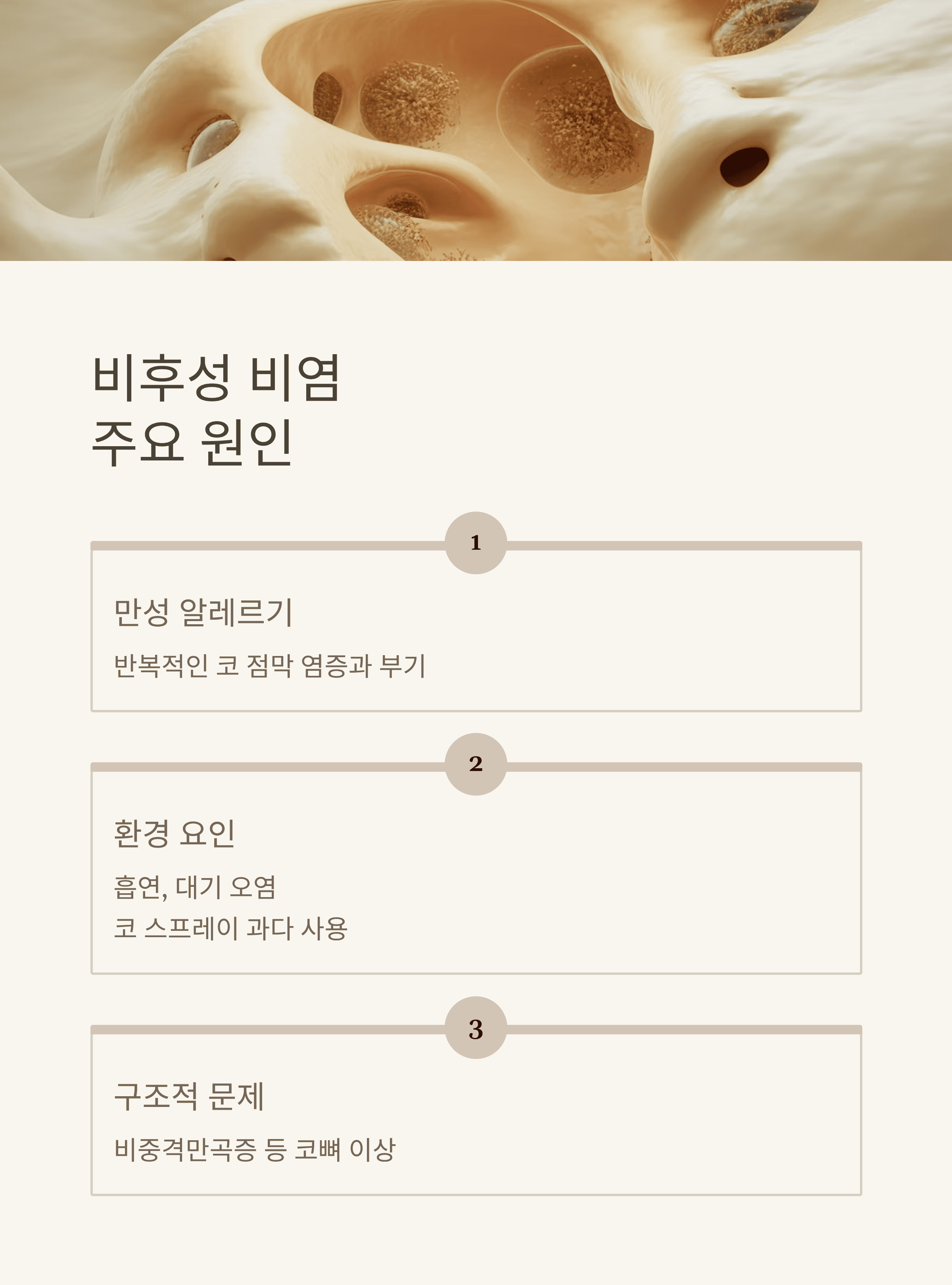 비후성 비염 증상과 효과적인 치료법 완벽 분석