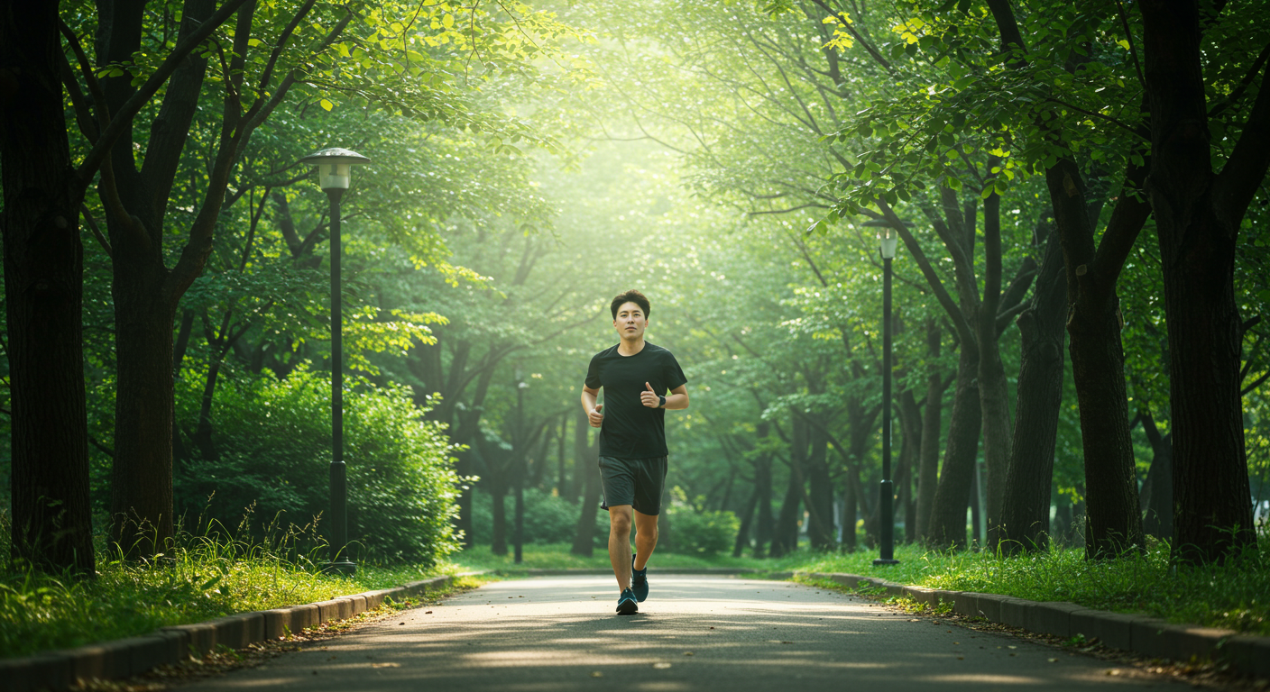 가벼운 운동을 통한 해소