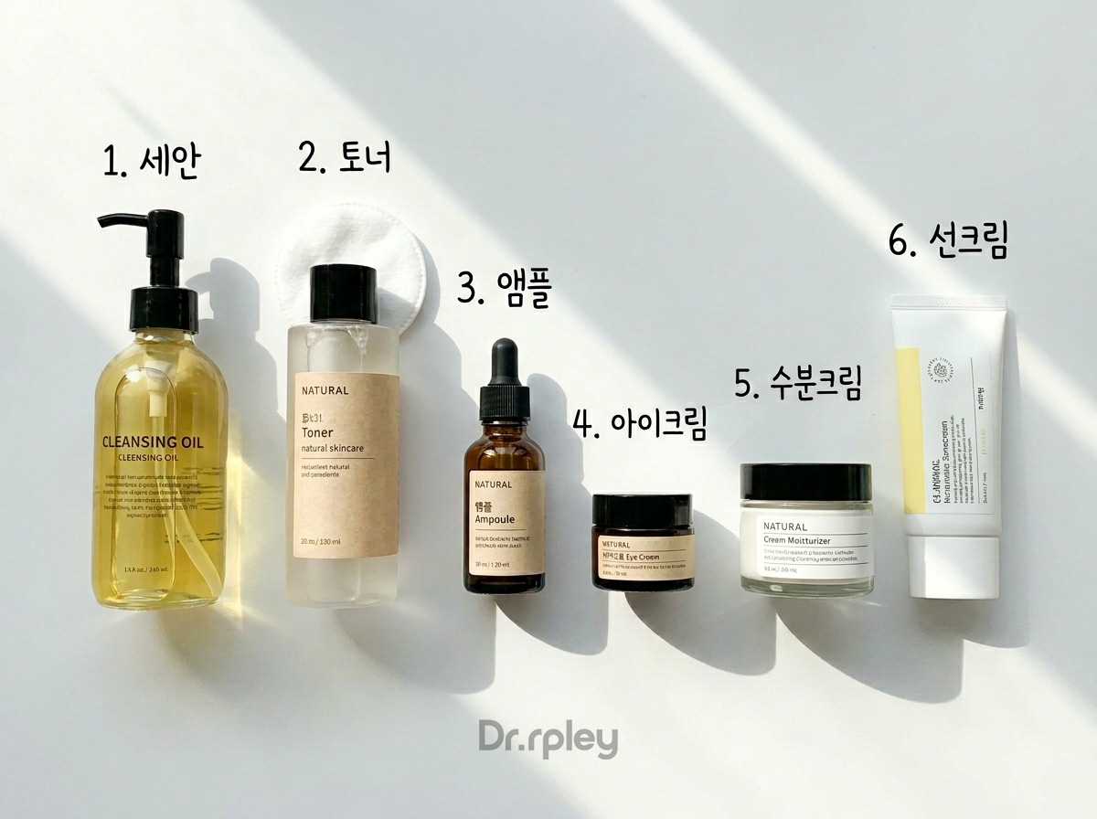 닥터리플리 재생크림 올바른 사용 순서