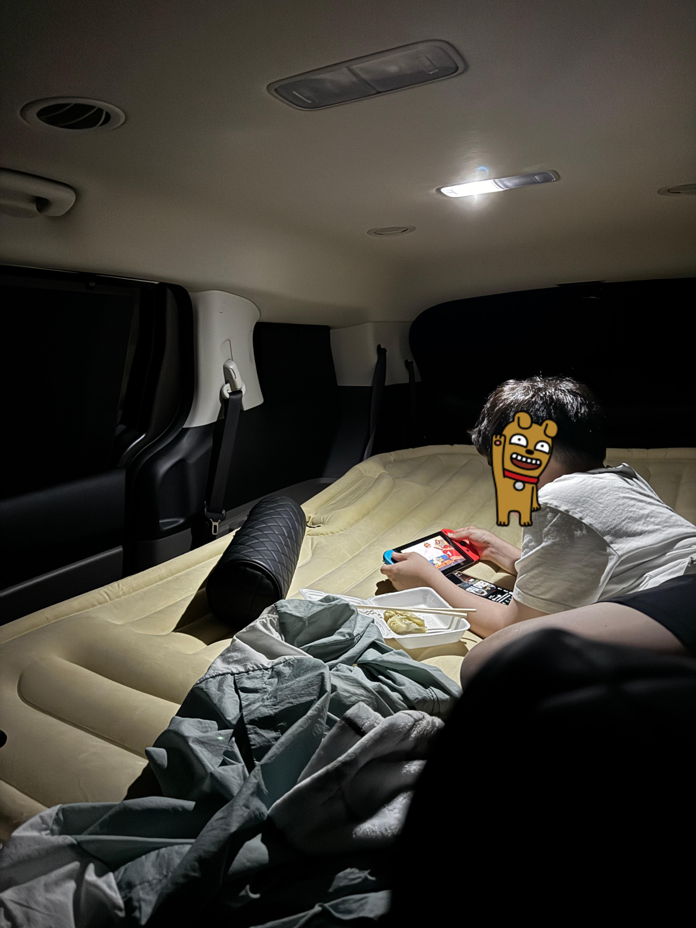 카니발 차박 에어매트 추천 안반데기 이미지 4