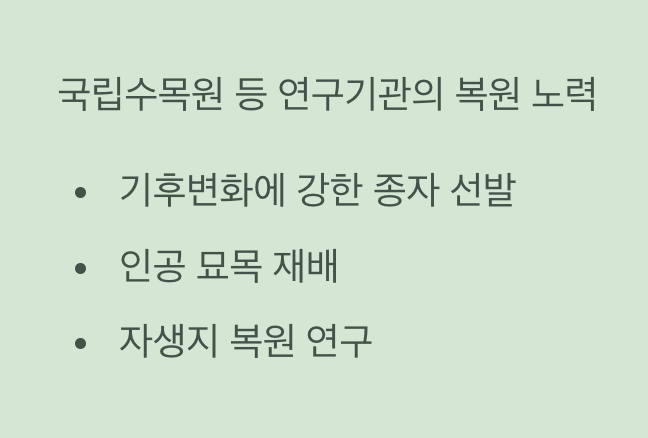 우리 손으로 지켜야 할 자연유산