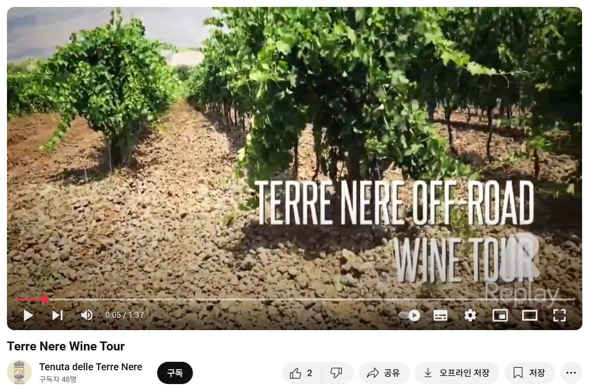 [Italy] Tenuta delle Terre Nere Etna Rosso 2023, Sicilia DOC｜테누타 델레 테레 네레 에트나 로쏘 2023, 시칠리아 DOC