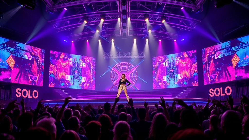 SOLO performance stage 관련 이미지