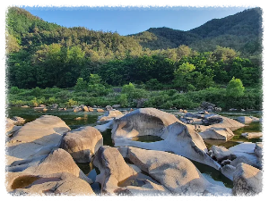 요선암 돌개구멍