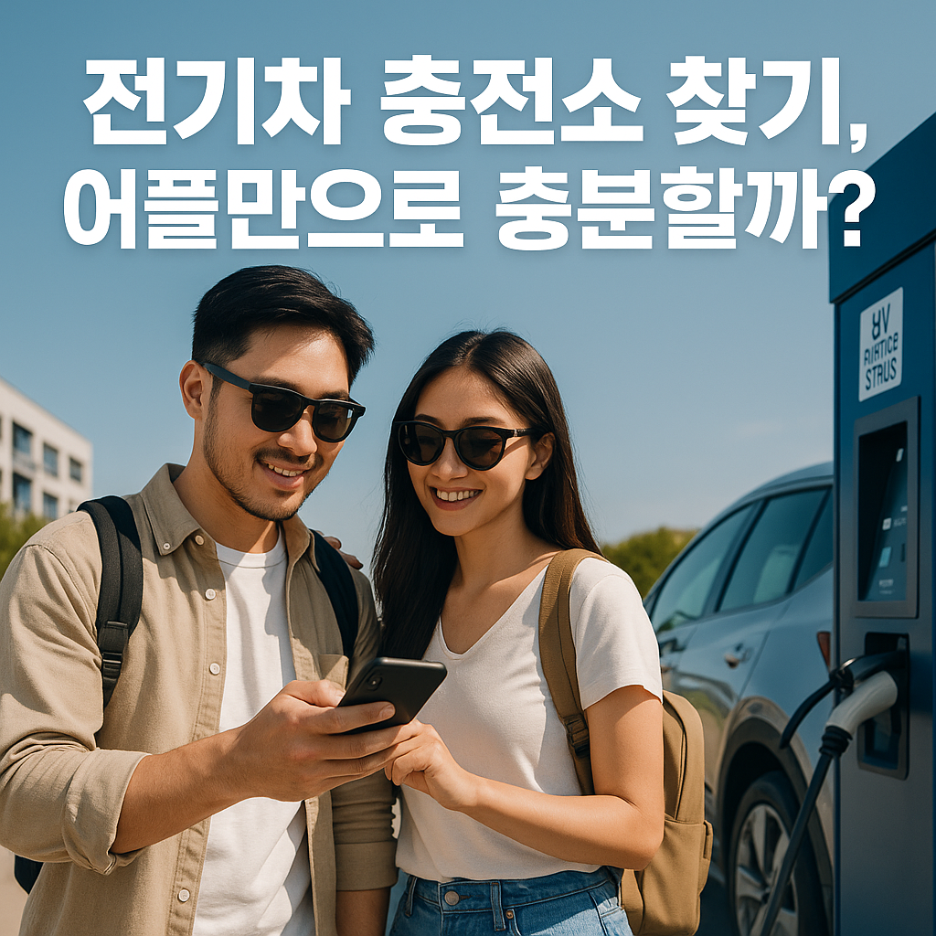 전기차 충전소 찾기 어플로 충분할까?