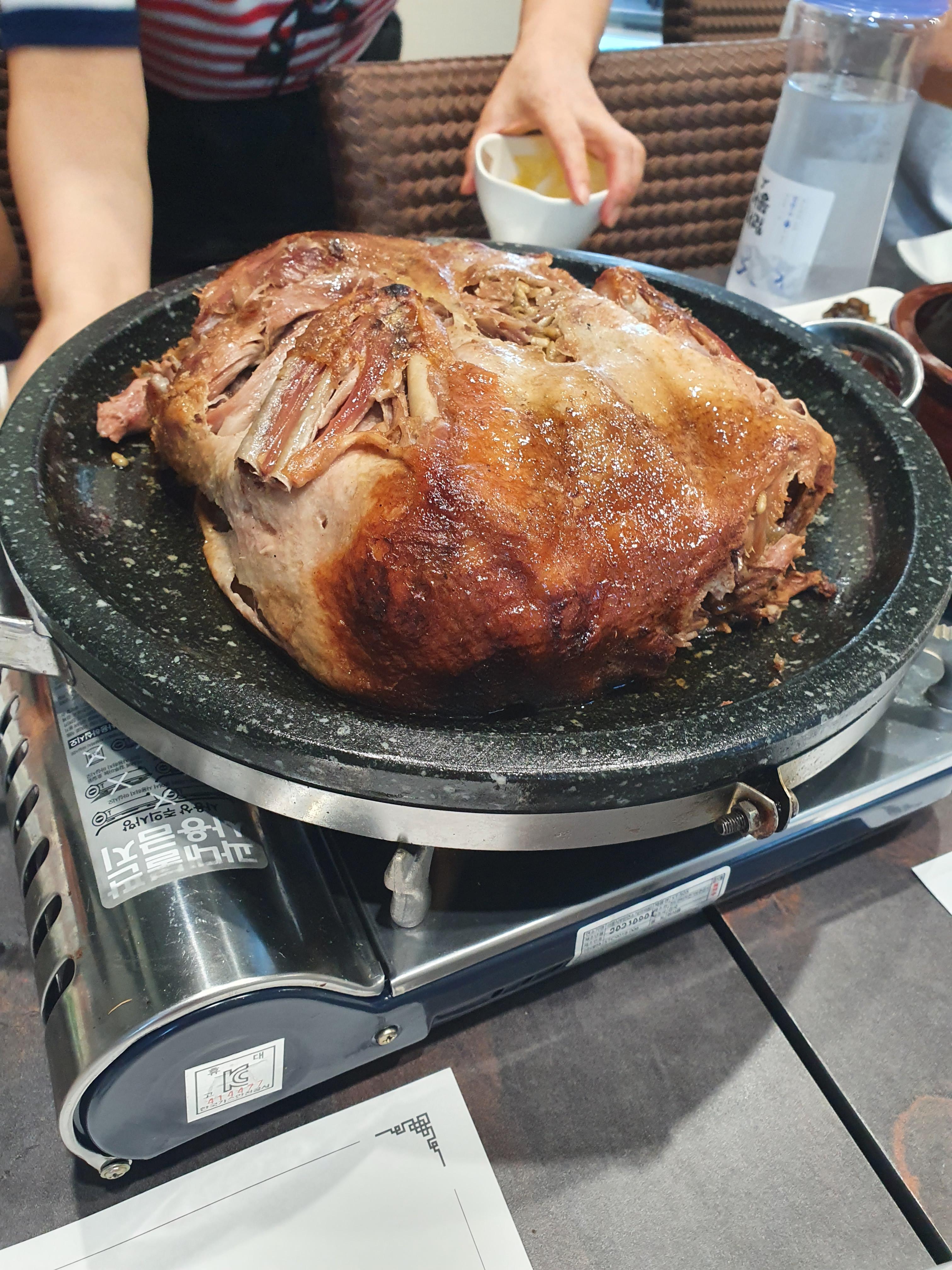 용인 신갈동 은행나무집 오리 진흙구이