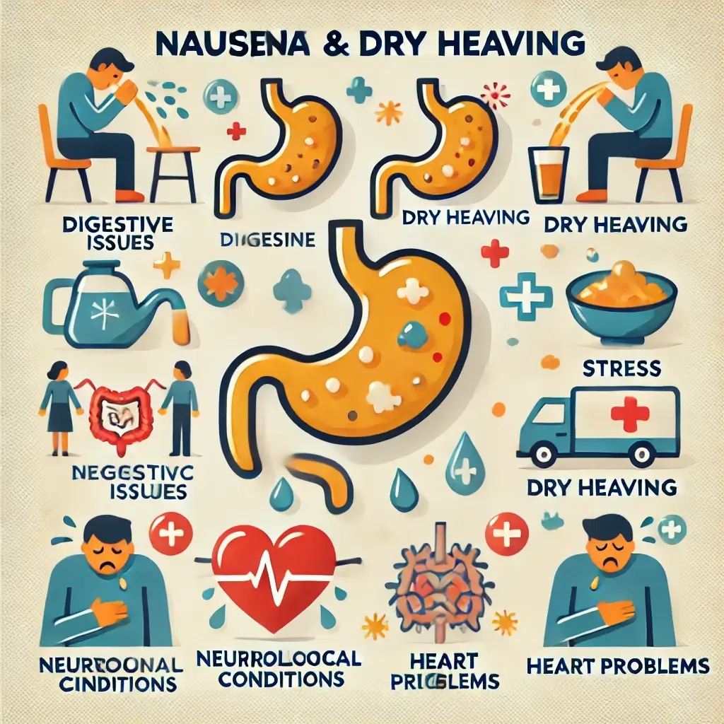 헛구역질을 하는 원인