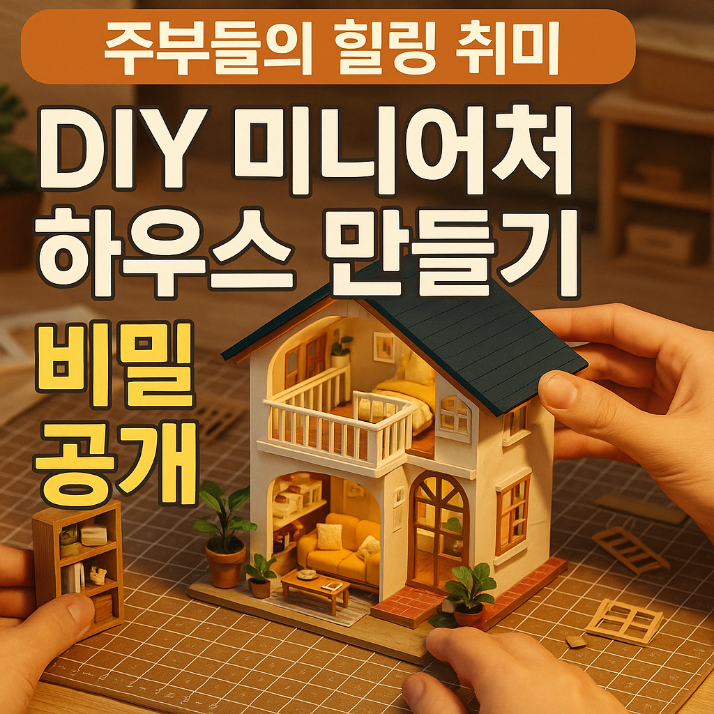DIY 미니어처 하우스 만들기