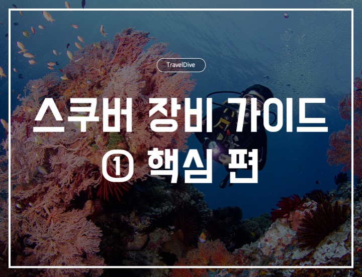 스쿠버다이빙 장비 가이드: ① 핵심 편