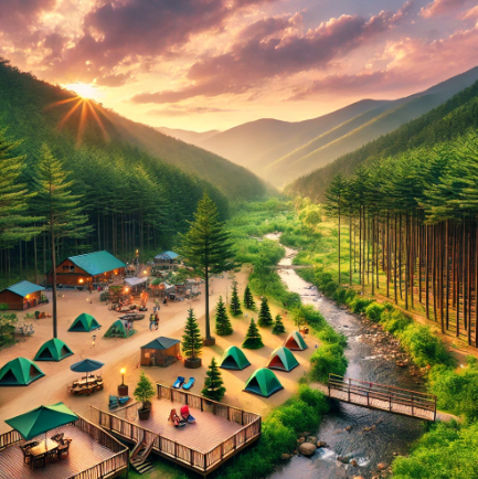 경기도 양평 쉬자파크 캠핑장 이미지