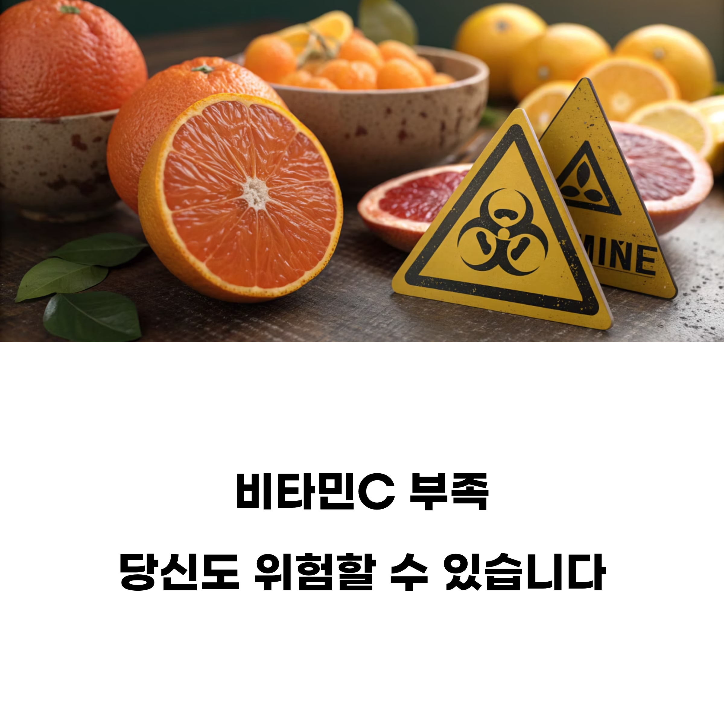 비타민C 부족 증상과 해결 방법