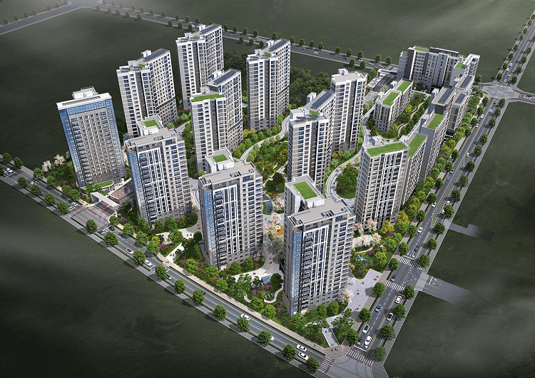 e편한세상 에코델타시티 센터포인트 조감도 2