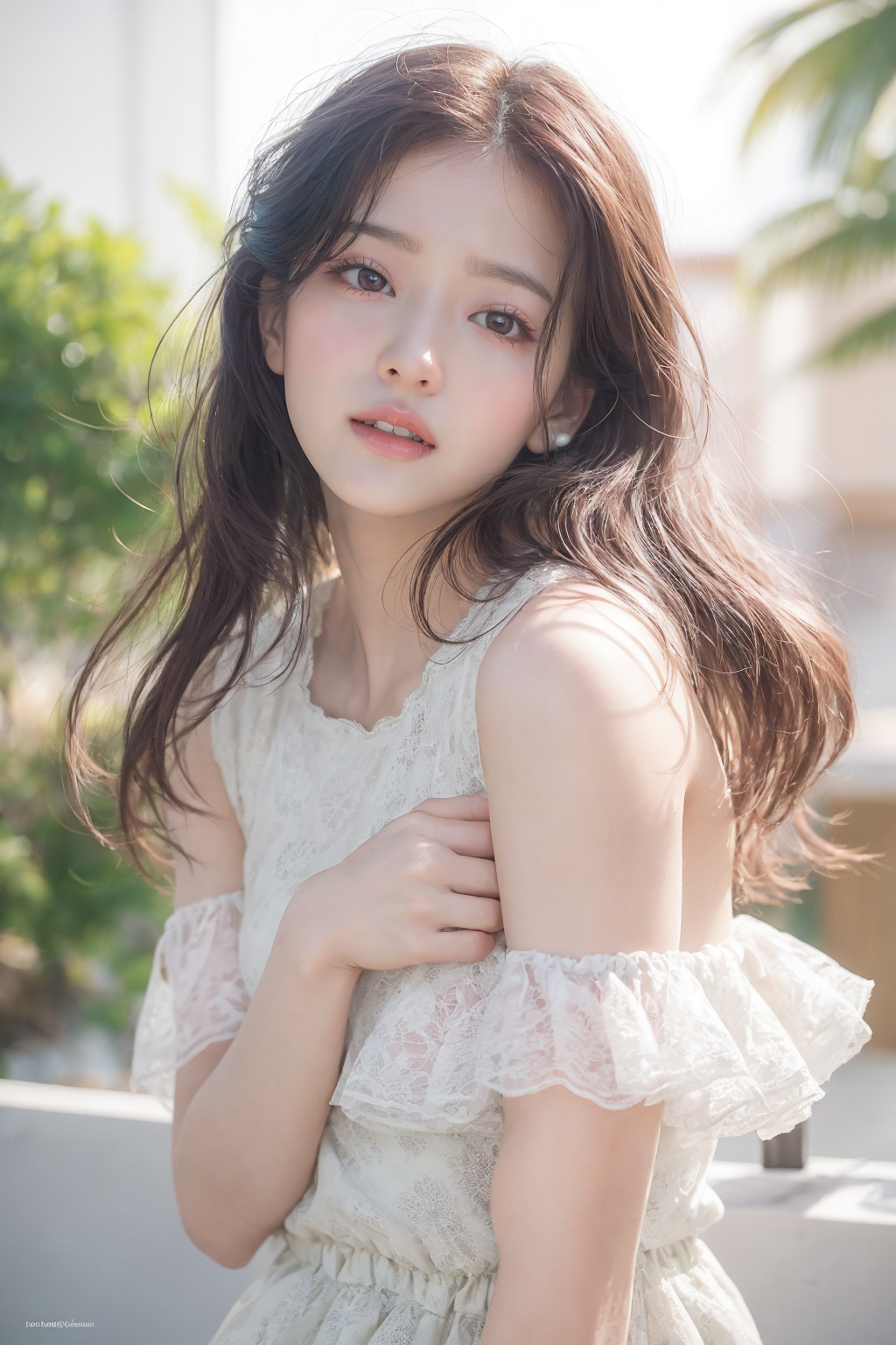 AI 실사 - 광고 모델