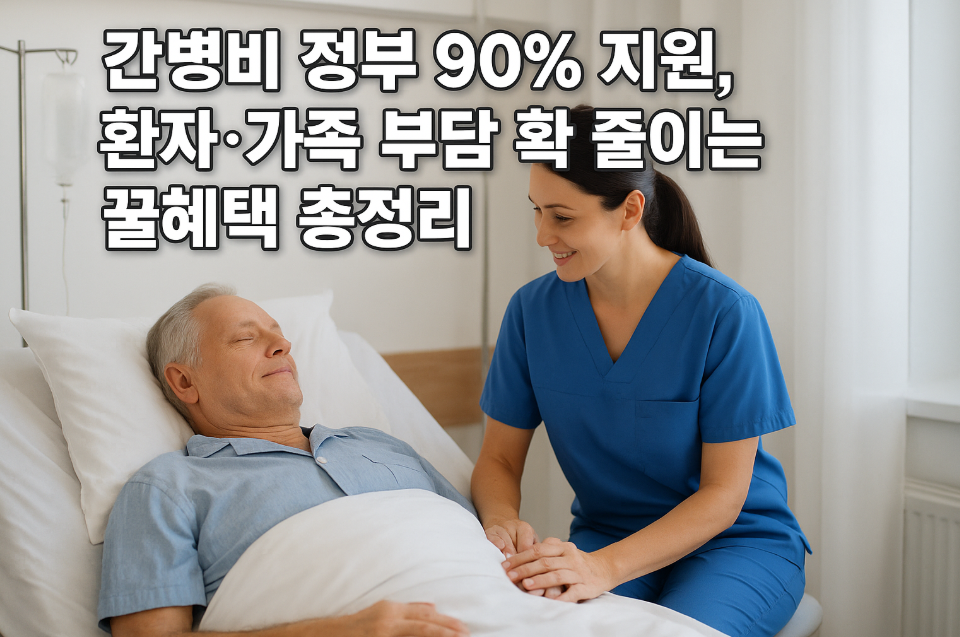 간병비 정부 90% 지원