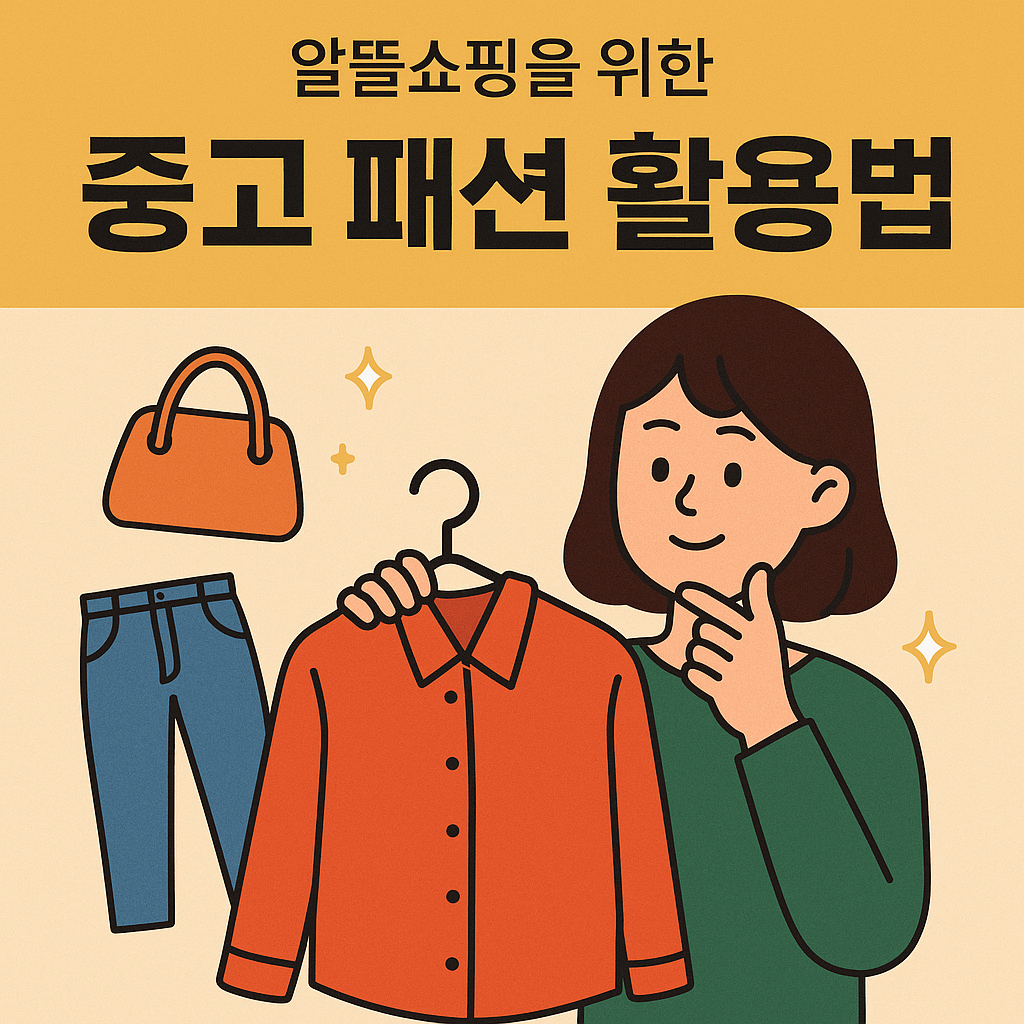 중고 패션 활용법