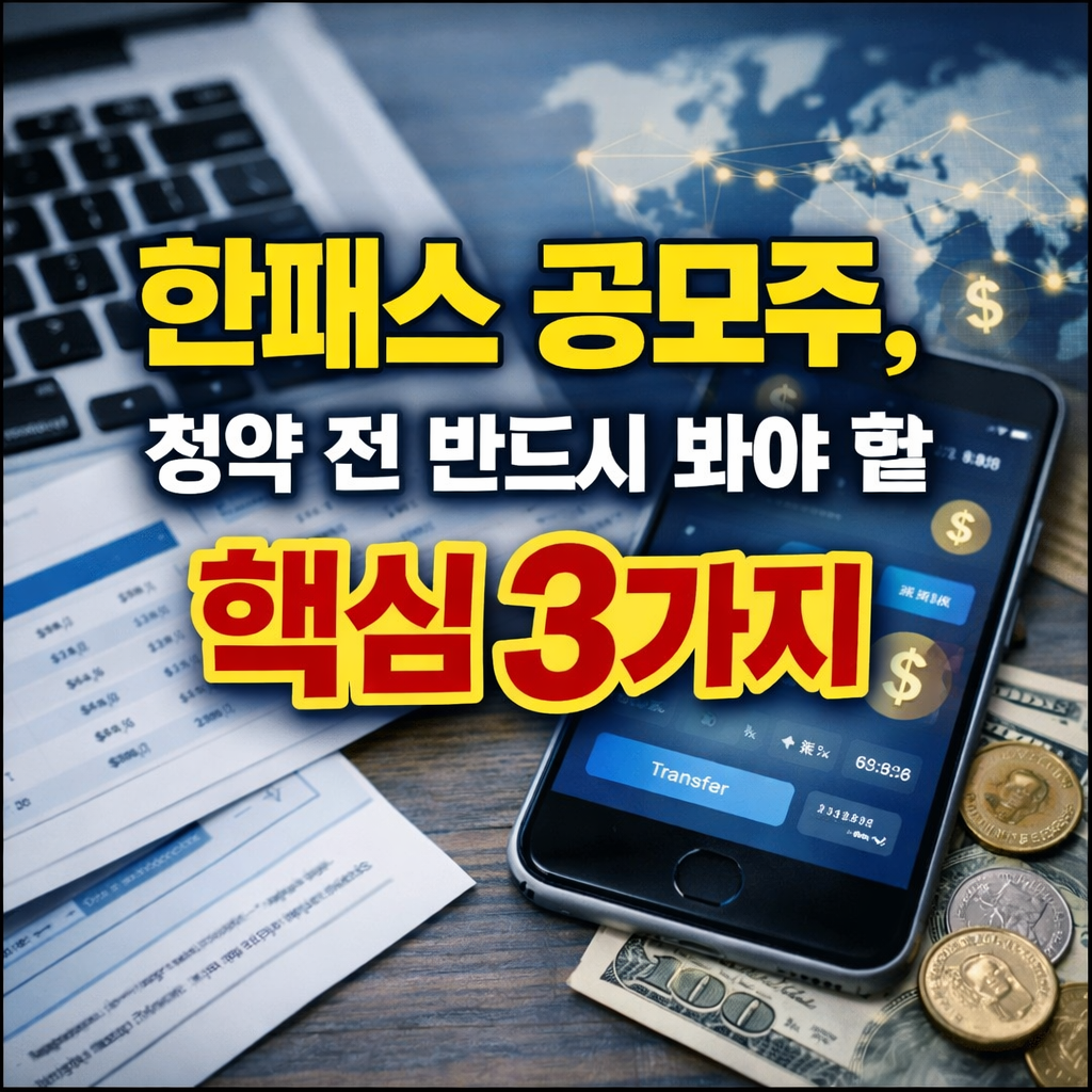 한패스 공모주