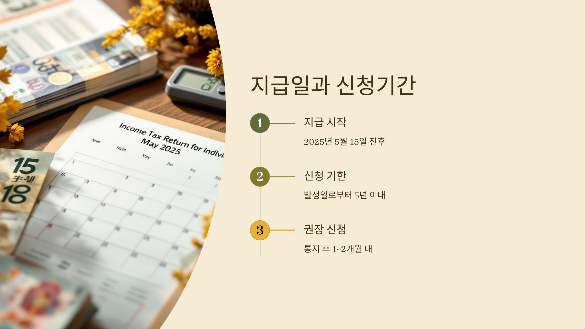 📝 2025년 5월 국세환급금 조회·신청·지급일·신청기간·충당동의서!