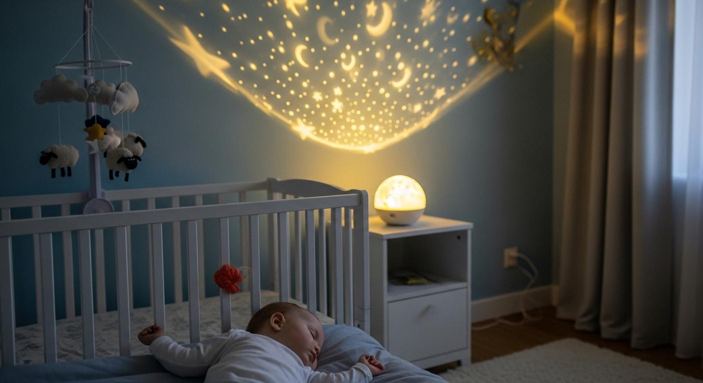 아기방 수면등