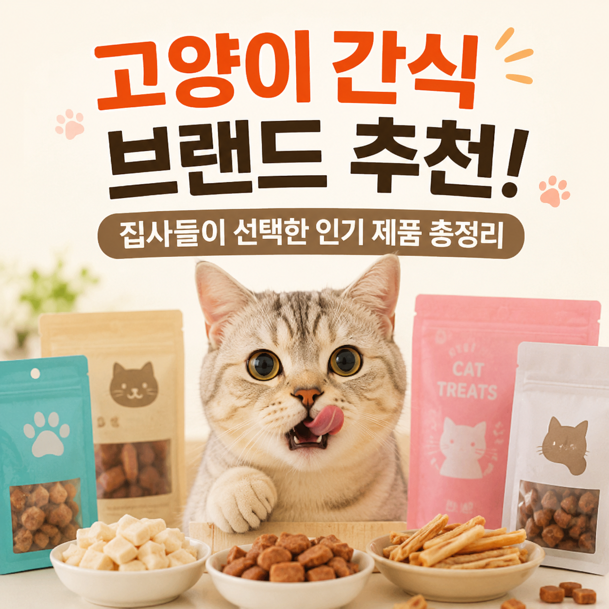 고양이 간식