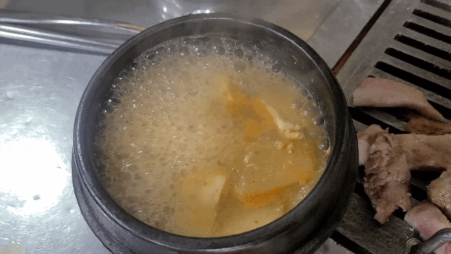 마포주먹고기-된장찌개