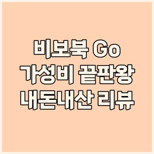 에이수스 비보북 Go 15! 2024..