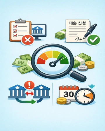 대출 조회 시 신용점수 영향 여부 설명 이미지9