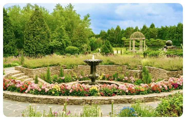 파주 벽초지 수목원, 보더가든