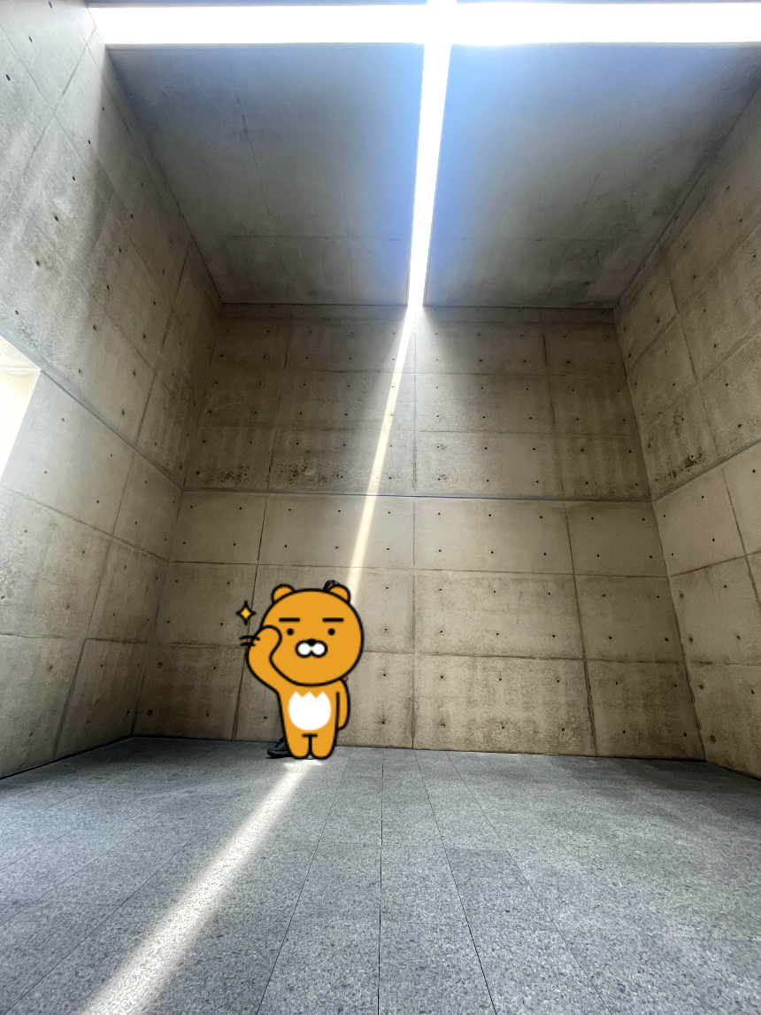 뮤지엄 산 빛의 공간 빛이 충만2