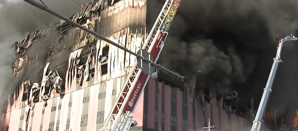 이랜드 천안 물류센터 현장