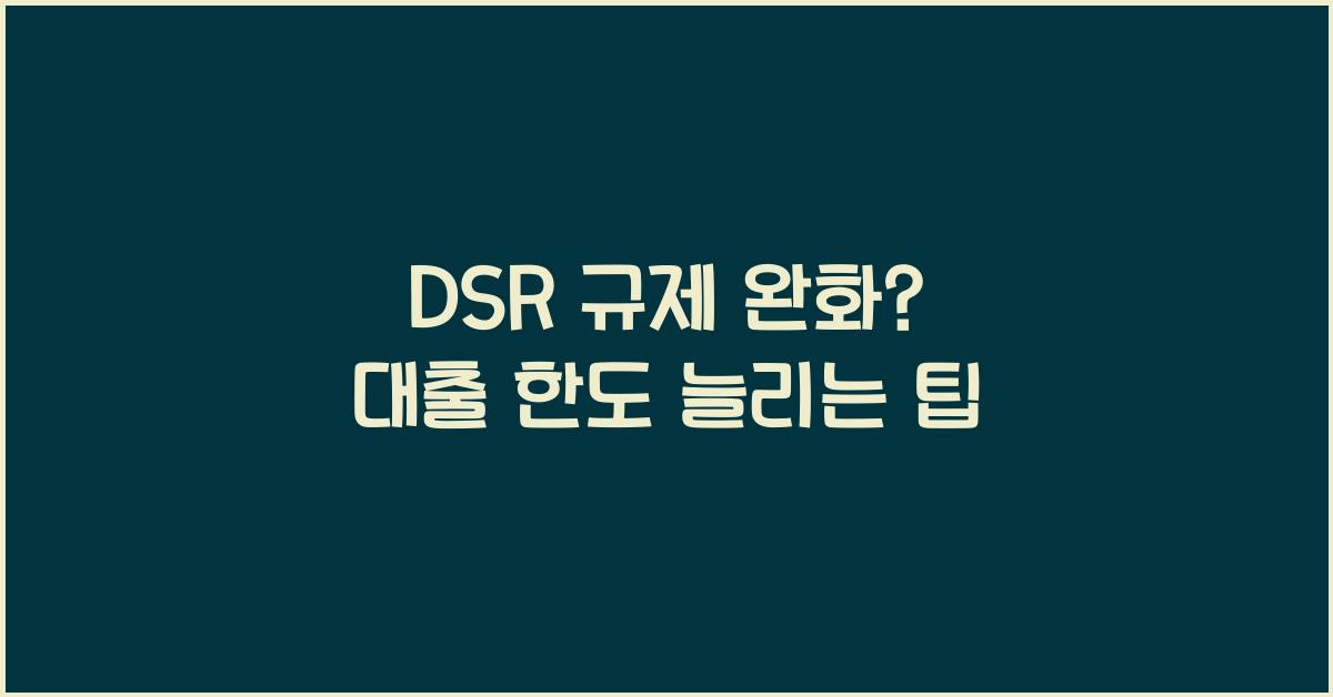 dsr 규제