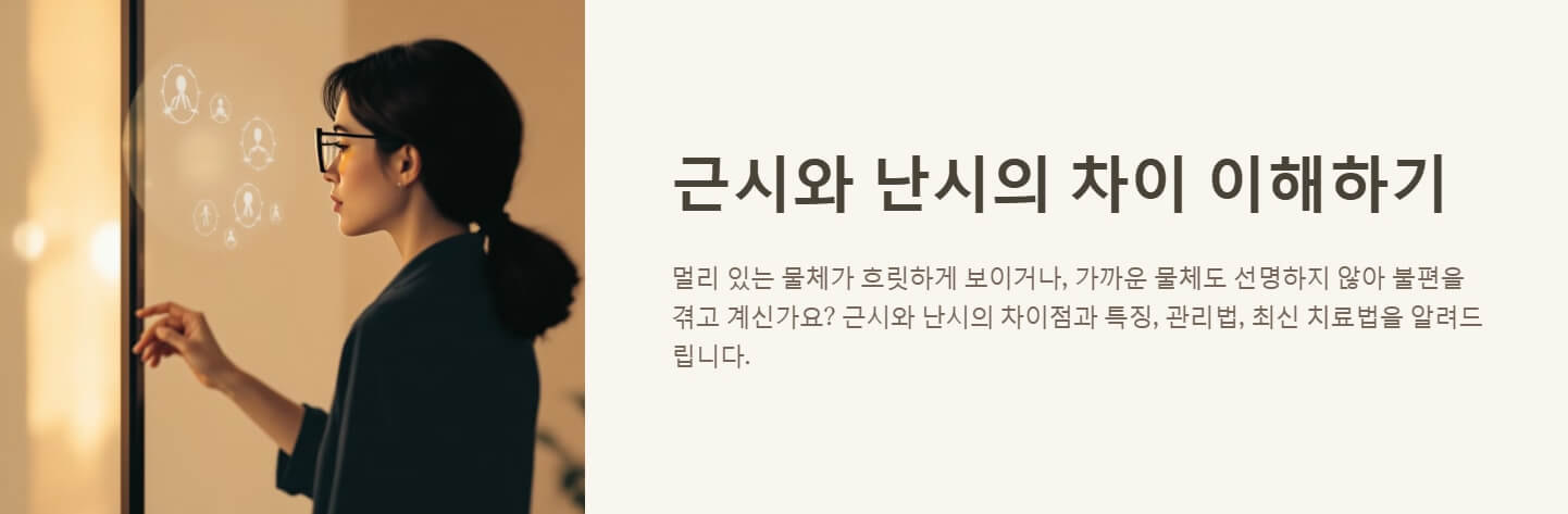 근시 난시 차이