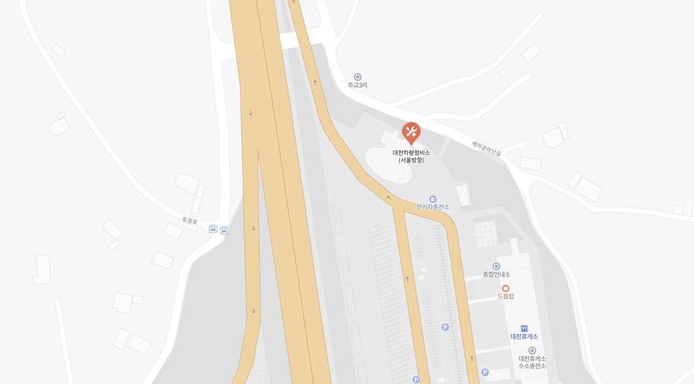 대천휴게소(서울방향)