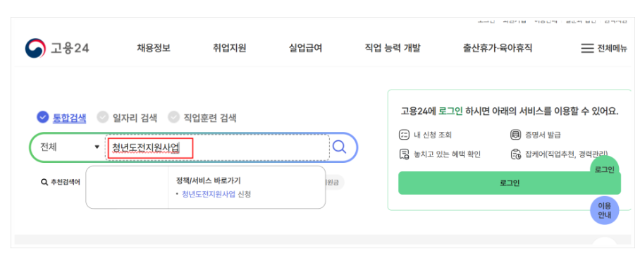 청년도전지원사업