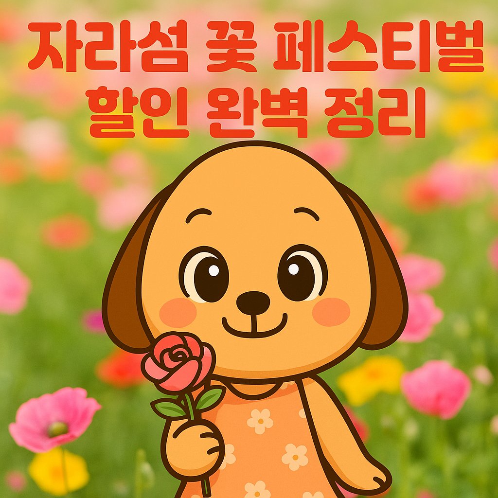 가평 자라섬 봄꽃 페스티발 썸네일