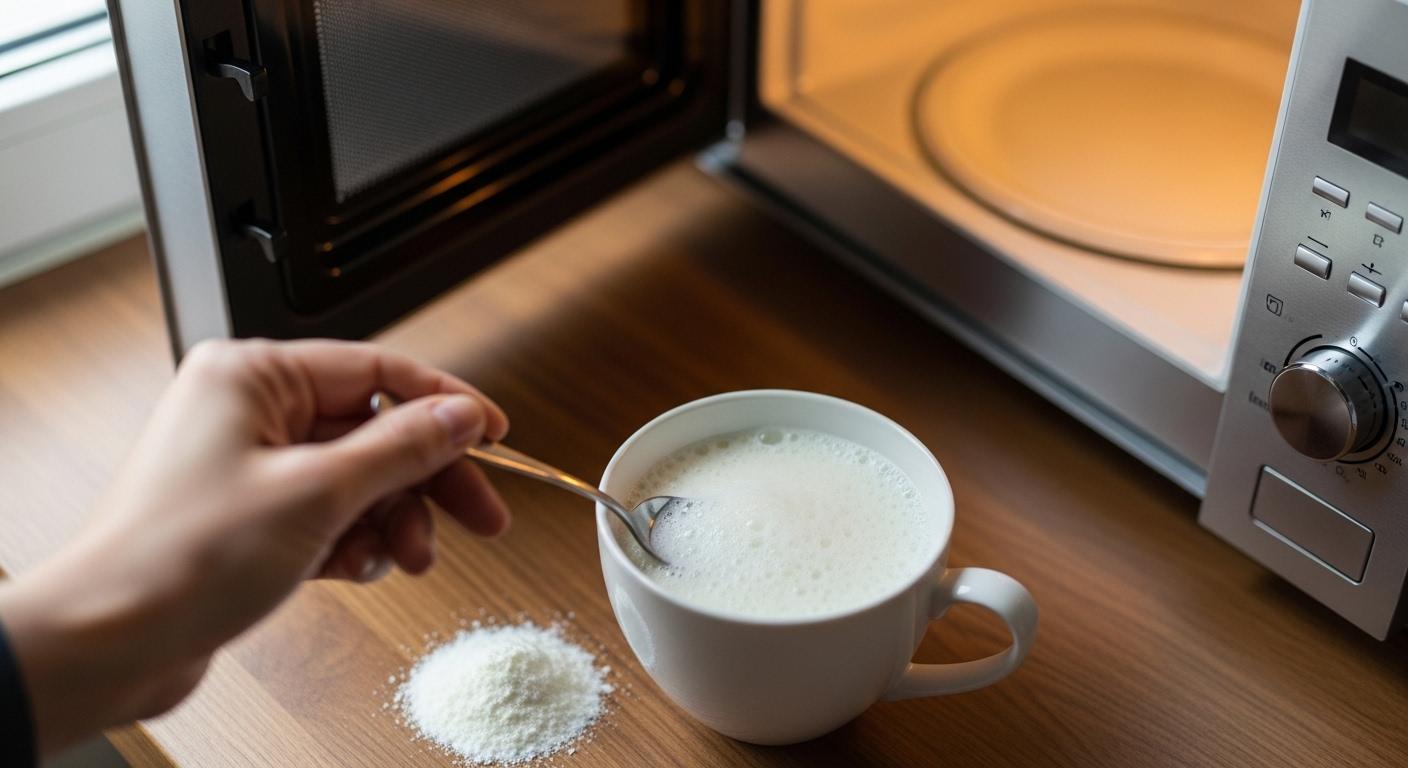 분유 전자레인지