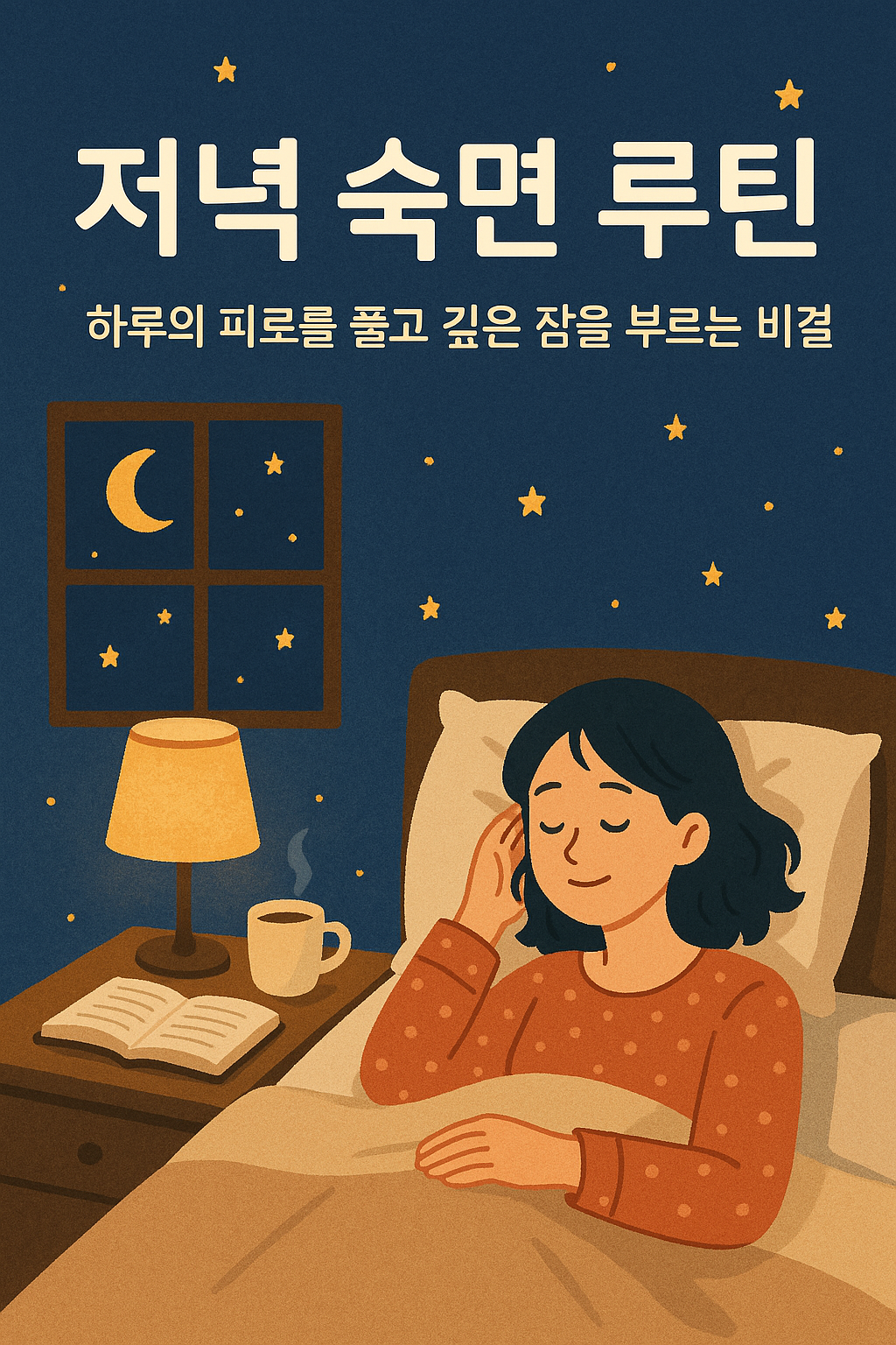 저녁 숙면 루틴
