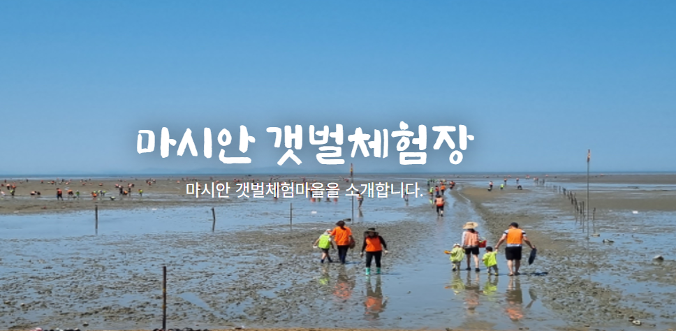 마시안갯벌체험장