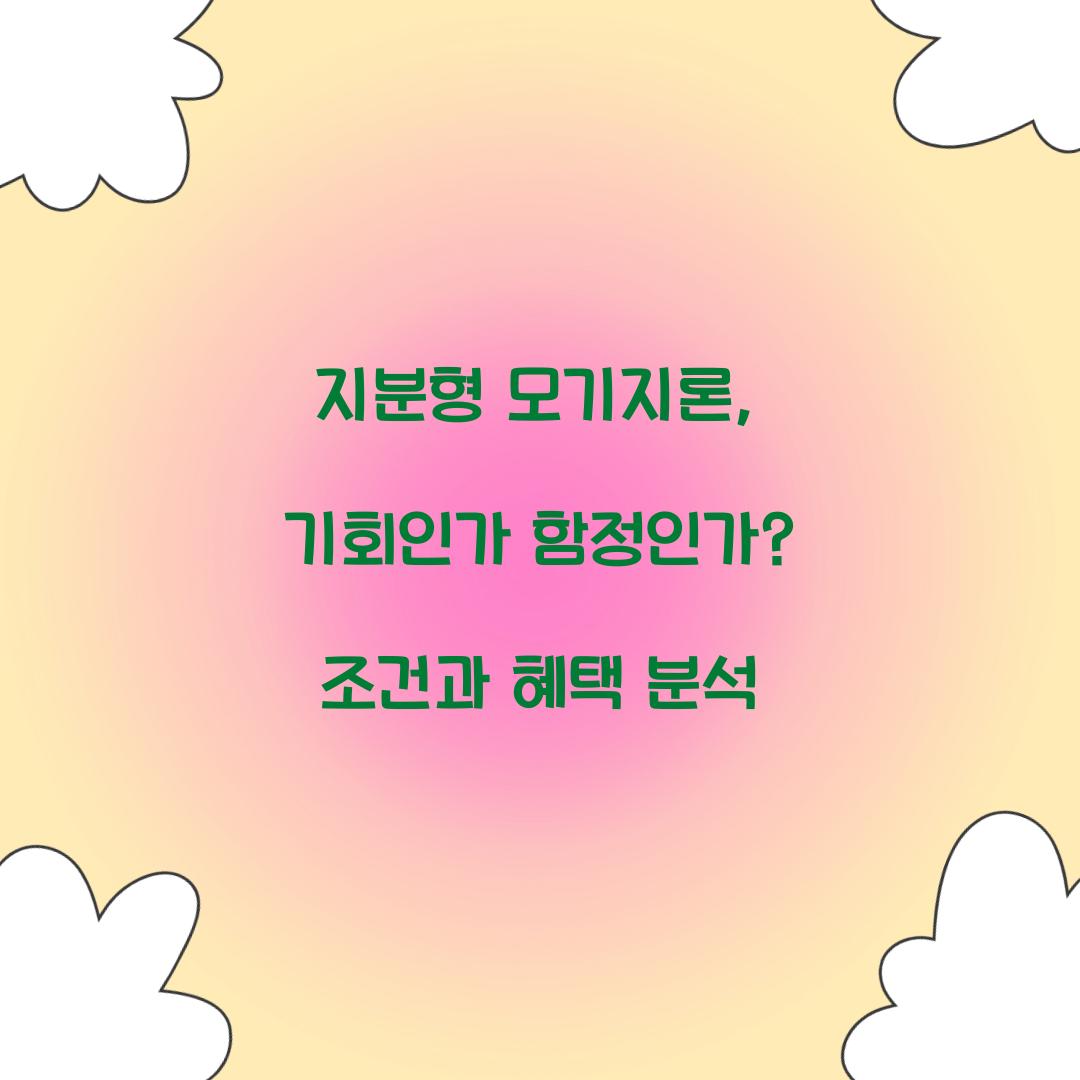 지분형 모기지론