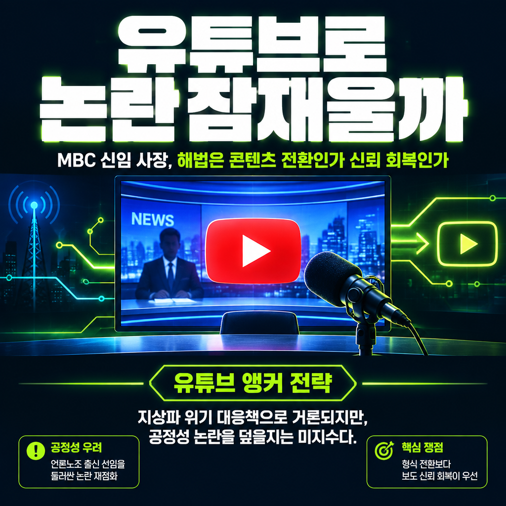 유튜브로 논란잠재울까
