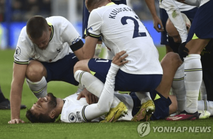 (주장 손흥민)토트넘 9월 탑급 MF 벤탄쿠르 부상