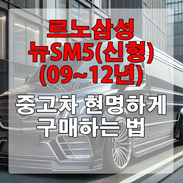 르노삼성 뉴SM5(신형)(09~12년) 중고차 현명하게 구매하는 법