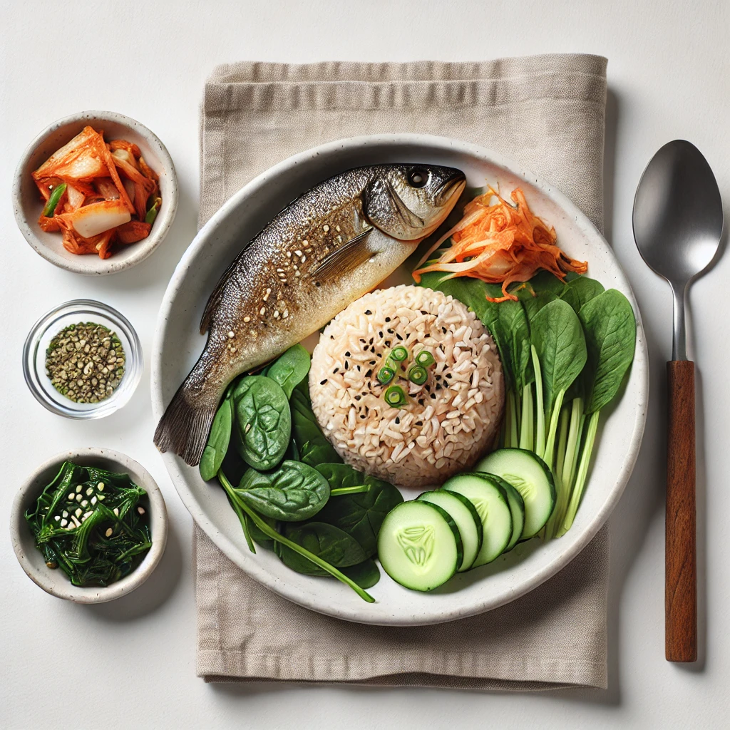 한식을 활용한 저속노화식단