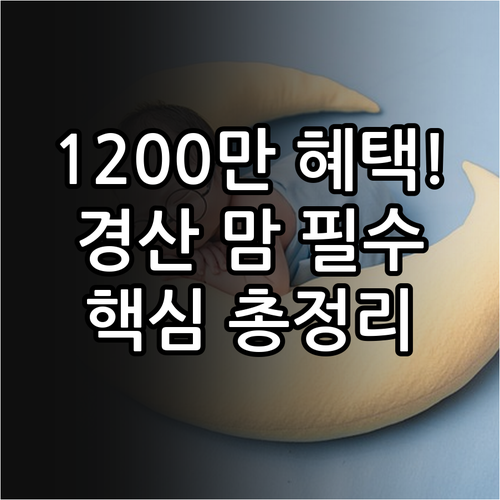 최대 1,200만원 2025년 경산시..