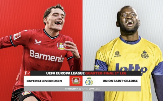 UEFA 유로파리그 8강 레버쿠젠 위니옹 생질루아즈