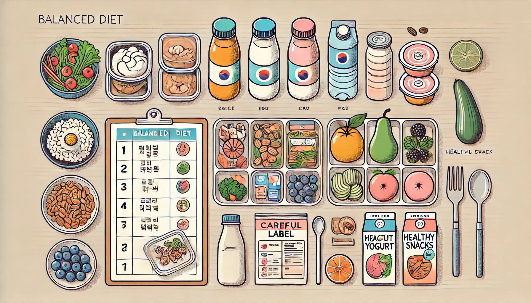 균형 식단 실용 팁